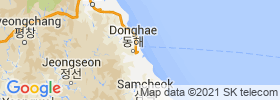 Tonghae map